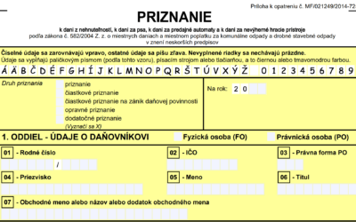 Daň z nehnuteľnosti 2026: Kompletný a zrozumiteľný prehľad sme pre vás pripravili aj tento rok!
